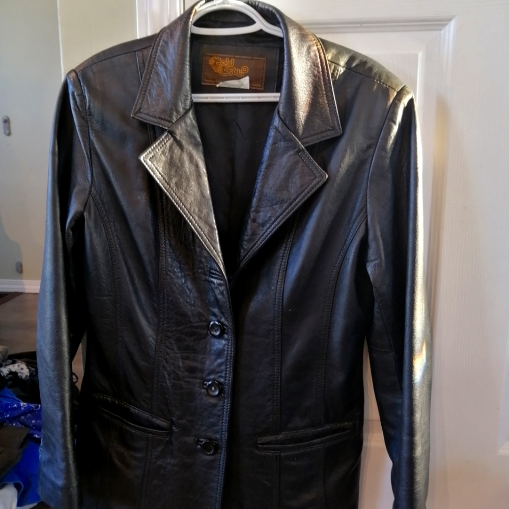 Leather jacket